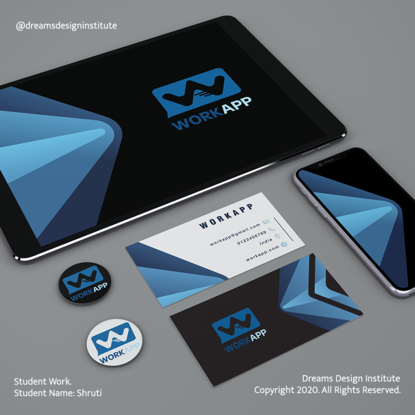 Student Work_ graphic design course